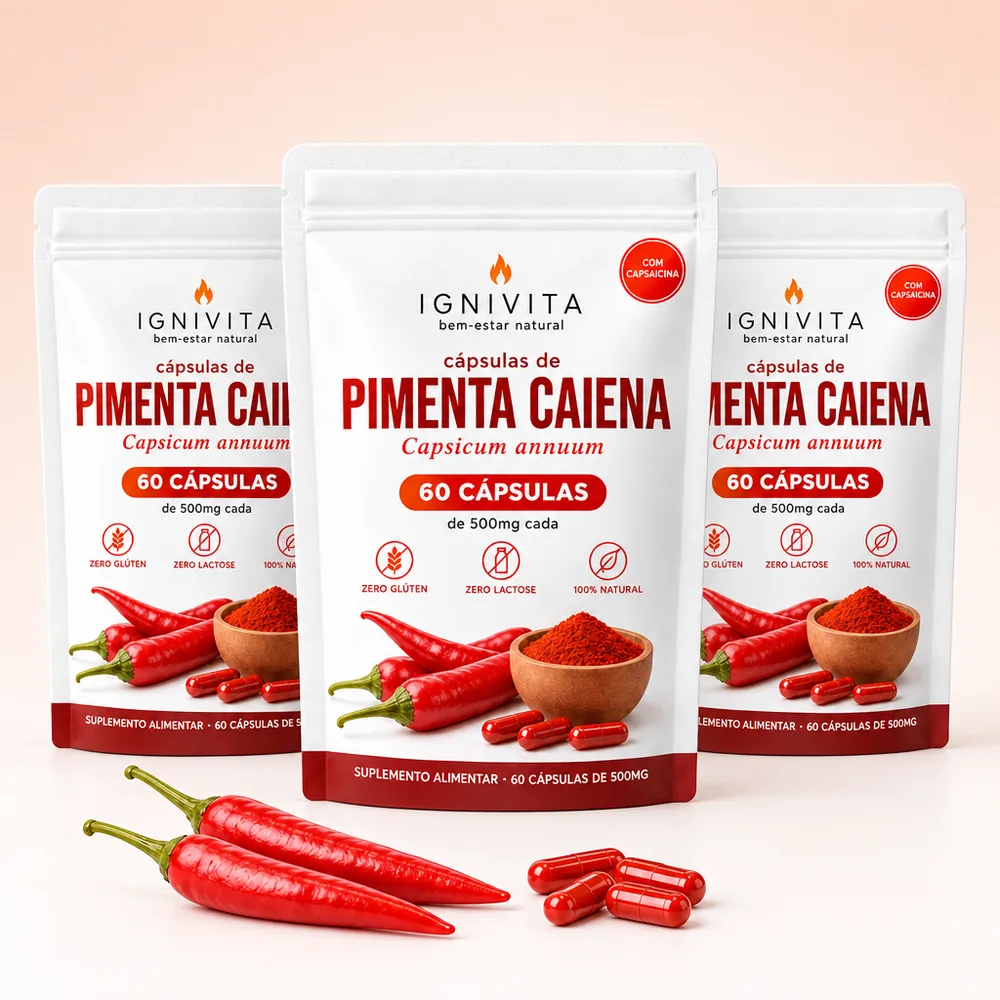 Kit com 3 pacotes de Ignivita